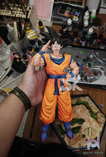 Sky End Studio – Goku Youth x Chichi Youth Dragon Ball