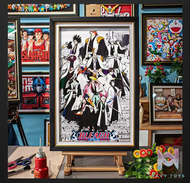 Yu Zhi Jiang Studio – Bleach Multiple Characters Series #2 3D Decorative Painting Bleach