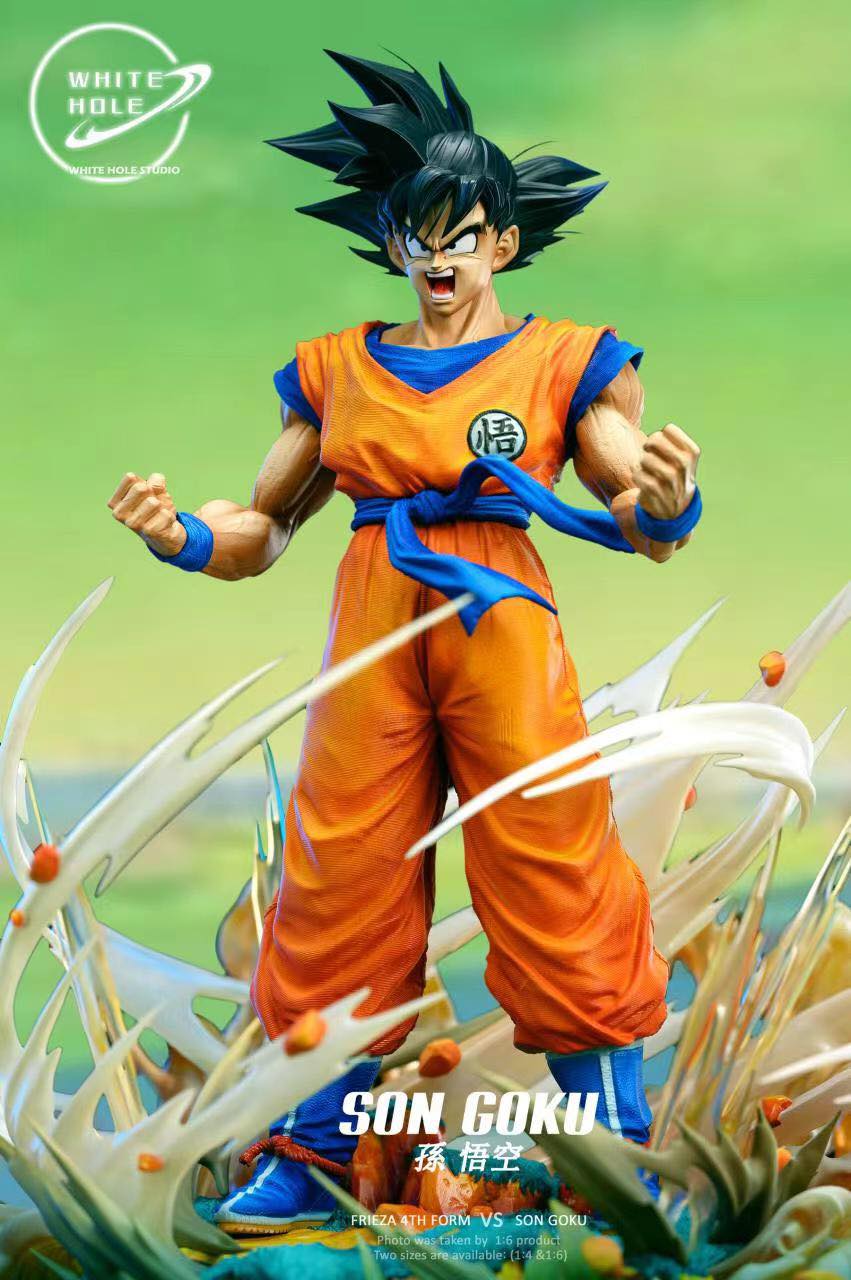 Goku White Hole Studio resin statue white Hole Studio anime figure