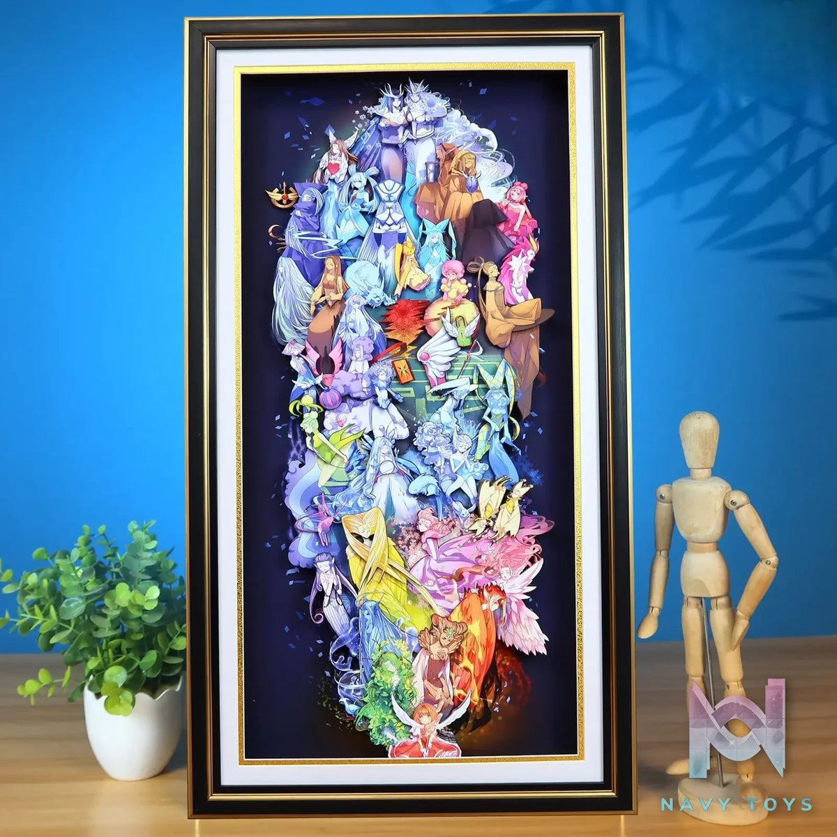 KALA HOME Studio – Cardcaptor Sakura Multiple Characters #04 3D Decorative Painting Cardcaptor Sakura