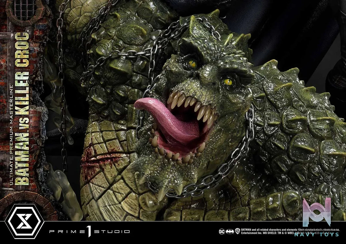 Prime 1 Studio – Ultimate Premium Masterline Batman (Comics) Batman Versus Killer Croc UPMDC-07 UPMDC-07DX UPMDC-07DXS (Licensed)