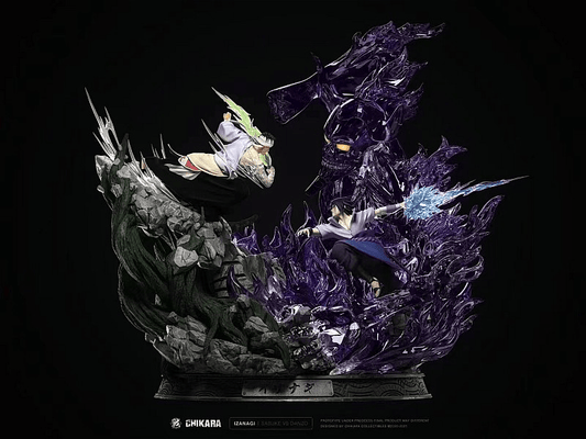Chikara Studio - Danzo vs Uchiha Sasuke resin statue Chikara Studio anime figure