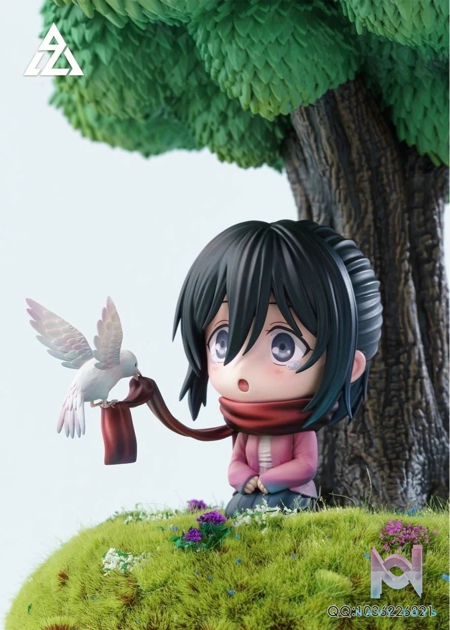 Mikasa Ackerman Chibi - Attack On Titan - AZ Studio resin statue AZ Studio anime figure