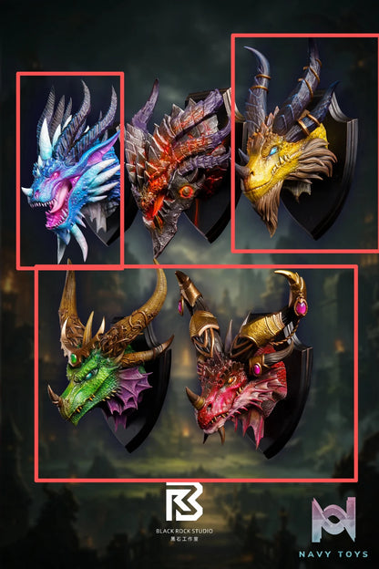 BR Studio – Five Dragon Aspects Fridge Magnet World of Warcraft