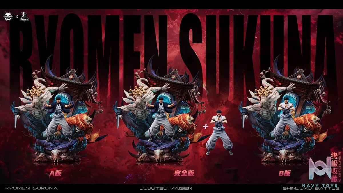 Sukuna - Jujutsu Kaisen - ZanyJoke Studio & Temple Studio resin statue ZanyJoke Studio & Temple Studio anime figure