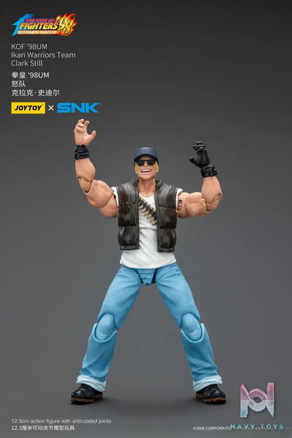 JOYTOY – 1/18 The King of Fighters 98 UM Ikari Team Leona Heidern & Ralf Jones & Clark Still JT01703 JT01710 JT01727 (Licensed)