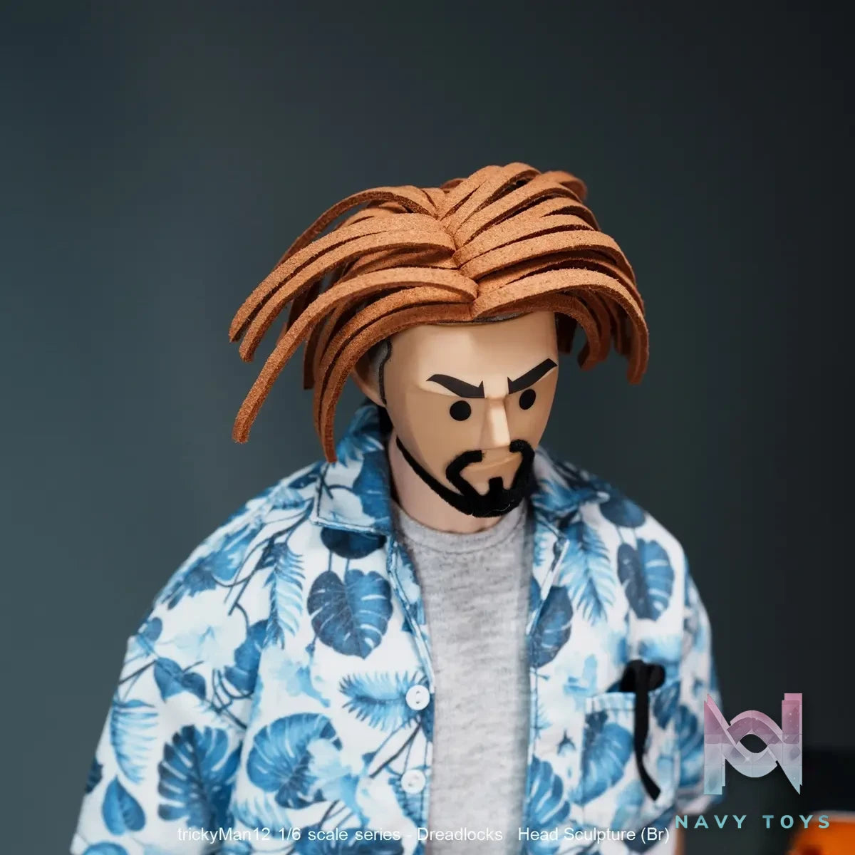 TrickyMan12 – 1/6 scale series -Dreadlocks Head Sculpture FB-10083-1 FB-10083-5 (Licensed)