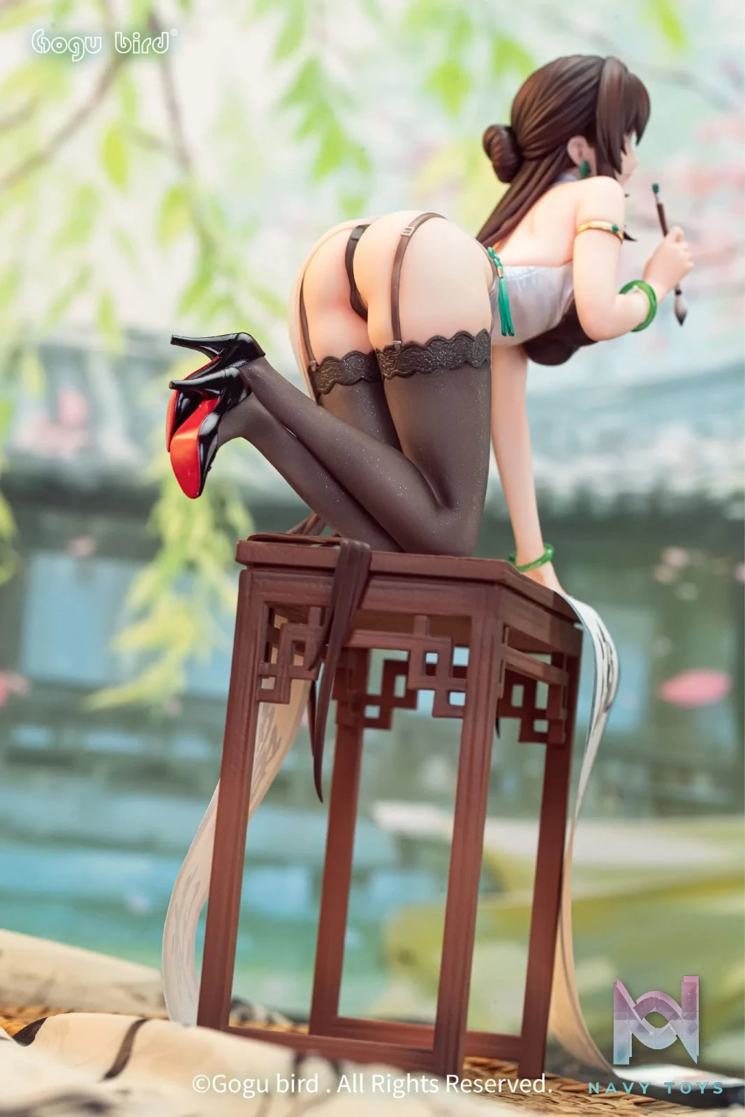 Gogu Bird – Calligraphy Maiden – Mo Wanqing 1/6 Figure (Licensed)