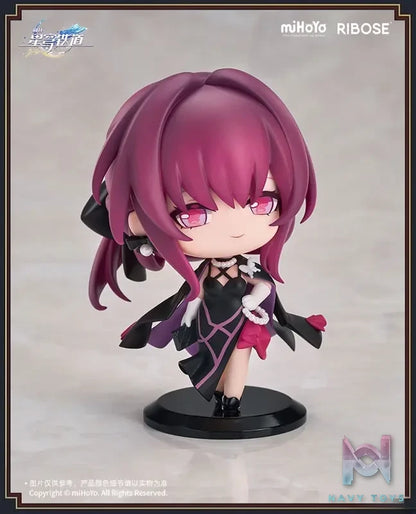 RIBOSE – Honkai: Star Rail Capsule Toy -Welcome to Train Tea Party- Kafka Chibi Figure (Licensed)