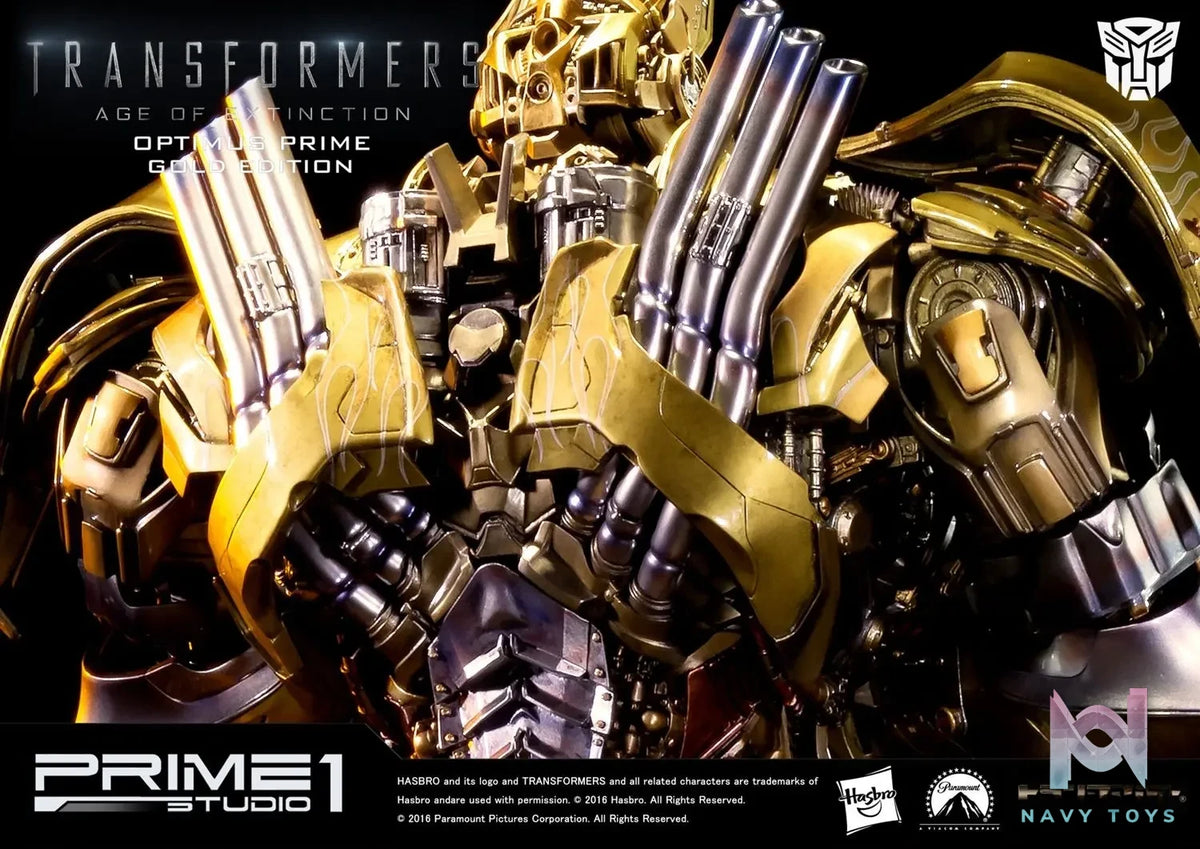 Prime 1 Studio – Museum Masterline Transformers: Age of Extinction (Film) Optimus Prime Knight Edition MMTFM-07 MMTFM-07GL (Licensed)