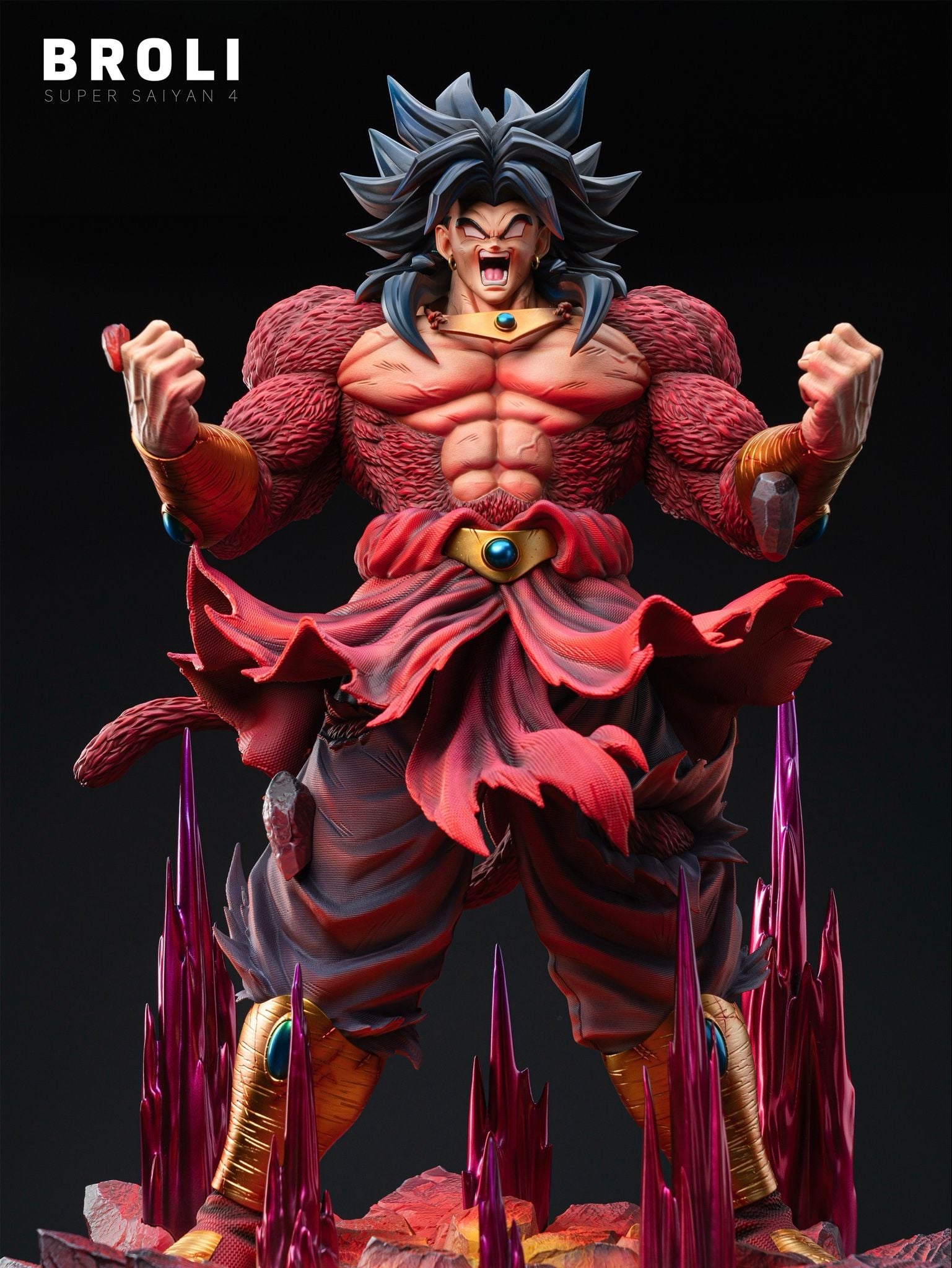 Broly Super Saiyan 4 - Dragon Ball - Dark Eyes Studio resin statue dark eyes Studio anime figure
