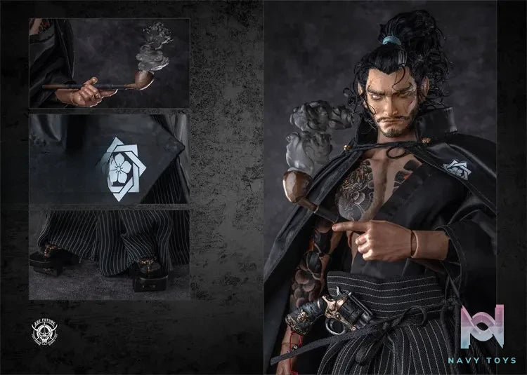 ART FUTURE – 1/6 Sakamoto Ryoma Commander Silver Dragon Armor Version Action Figure (Licensed)