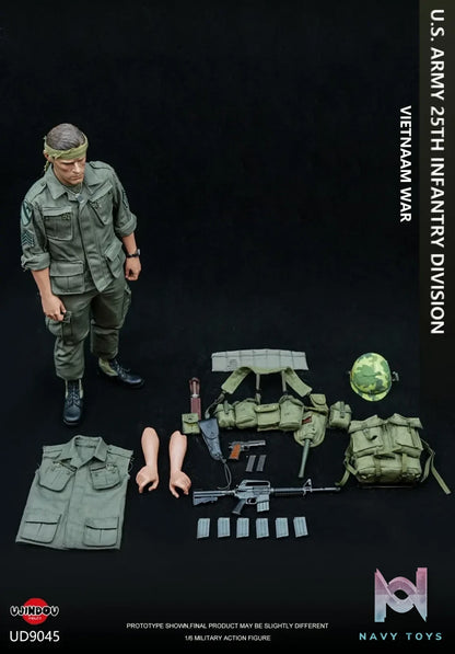 UJINDOU – U.S. ARMY 25TH INFANTRY DIVISION 1/6 VIETNAM WAR NO.UD9045 (Licensed)