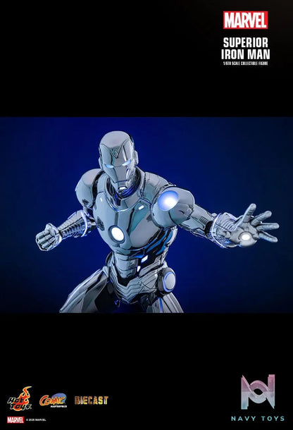 Hottoys – Marvel Comics Superior Iron Man 1/6th scale Collectible Figure CMS026D73 (Licensed)