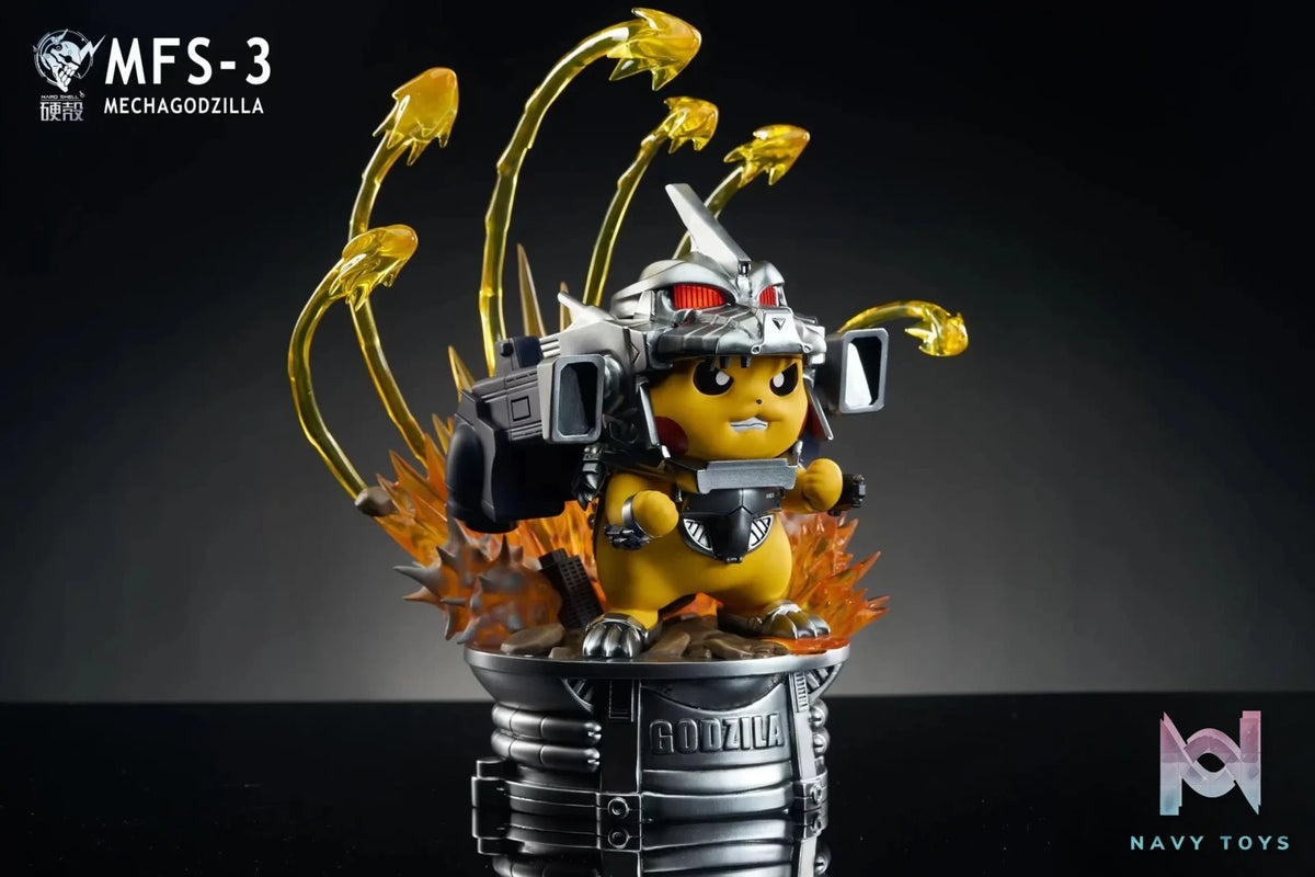 Hard Shell Studio – Pokemon Mecha Godzilla Pikachu