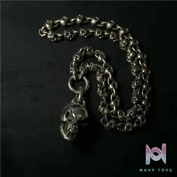 Raven Studio (silver jewelry) – Exclusive Design Small Skull Trophy Necklace Original