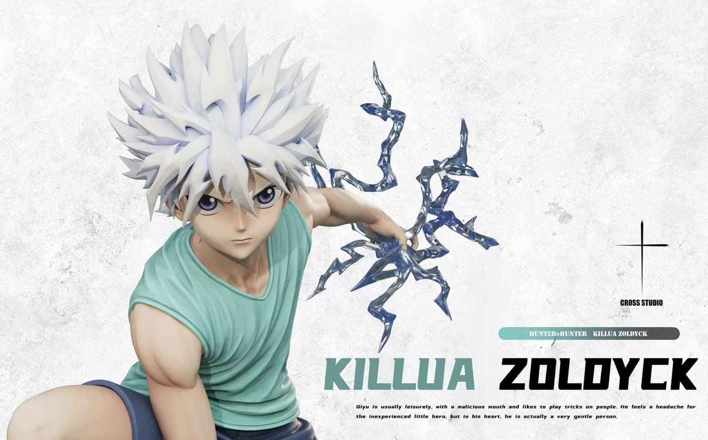 Killua Zoldyck - Hunter x Hunter - Cross Studio resin statue cross studio anime figure