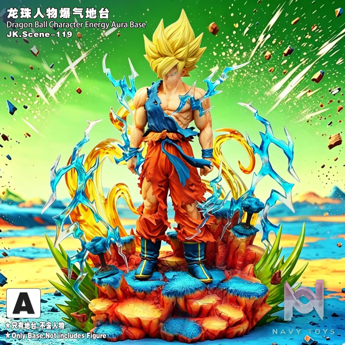 Jacksdo Studio – Character Energy Aura Base Dragon Ball
