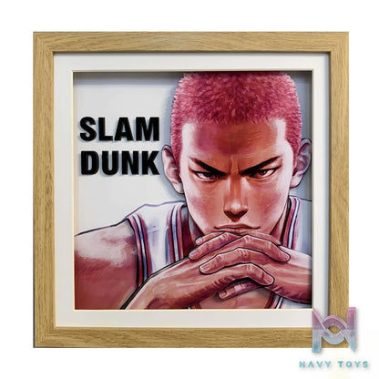 KALA HOME Studio – Hanamichi Sakuragi #01 3D Decorative Painting Slam Dunk