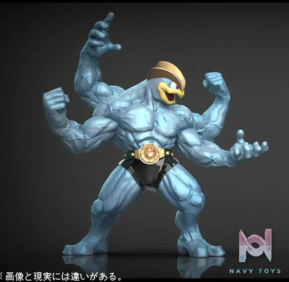 Wang Wang Studio – Pokémon Ring Boxing Champion Machamp 1/20 Pokédex