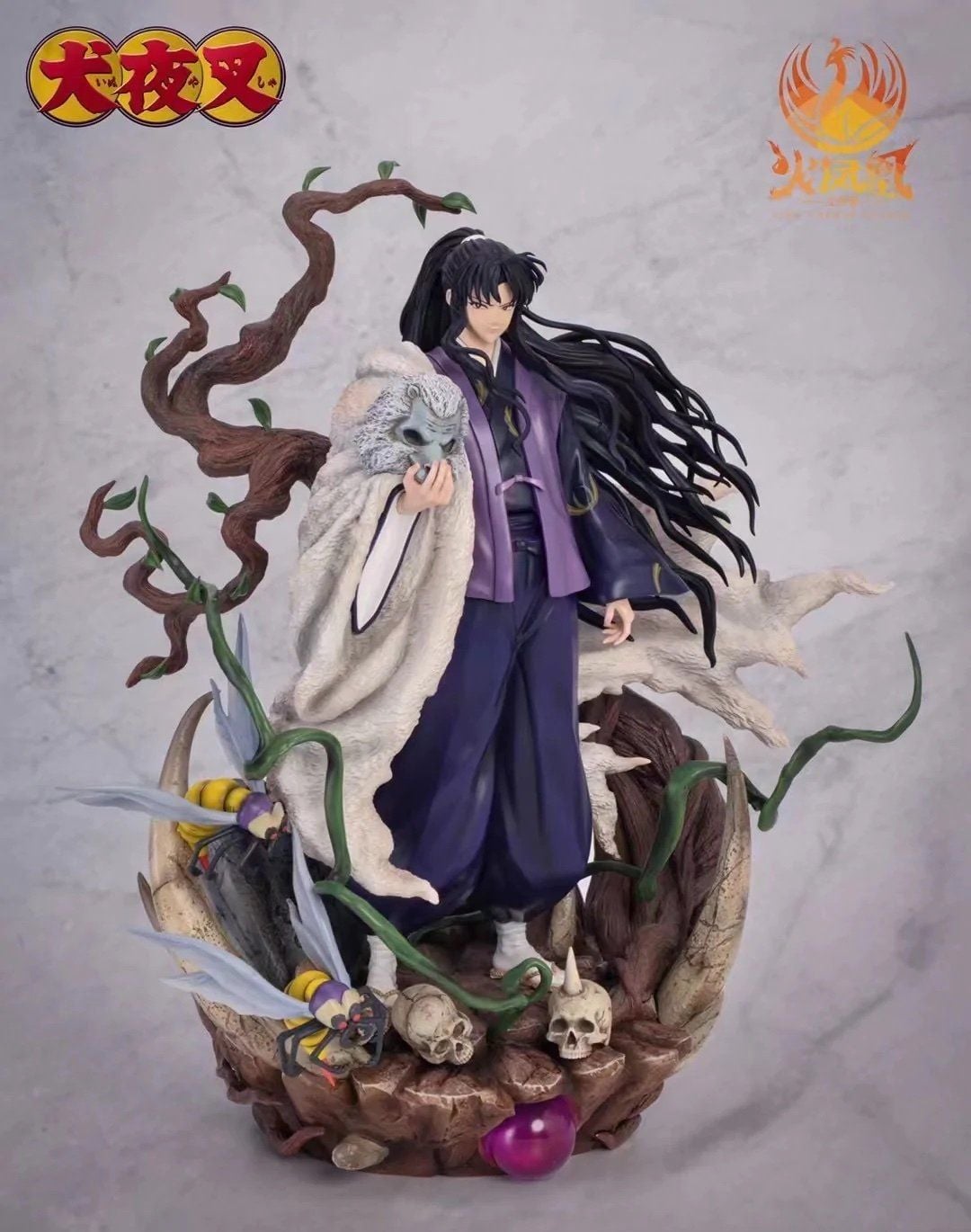 Naraku resin statue Fire Phenix Studio anime figure
