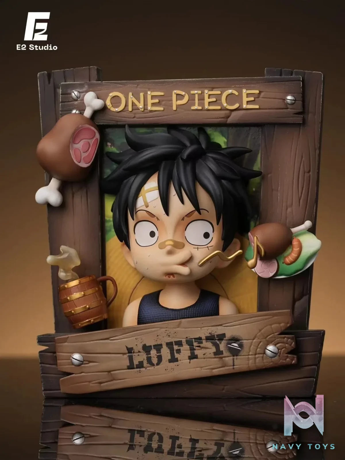 E2 Studio – One Piece Baby Photo Frame Series Luffy & Chopper & Zoro & Nami