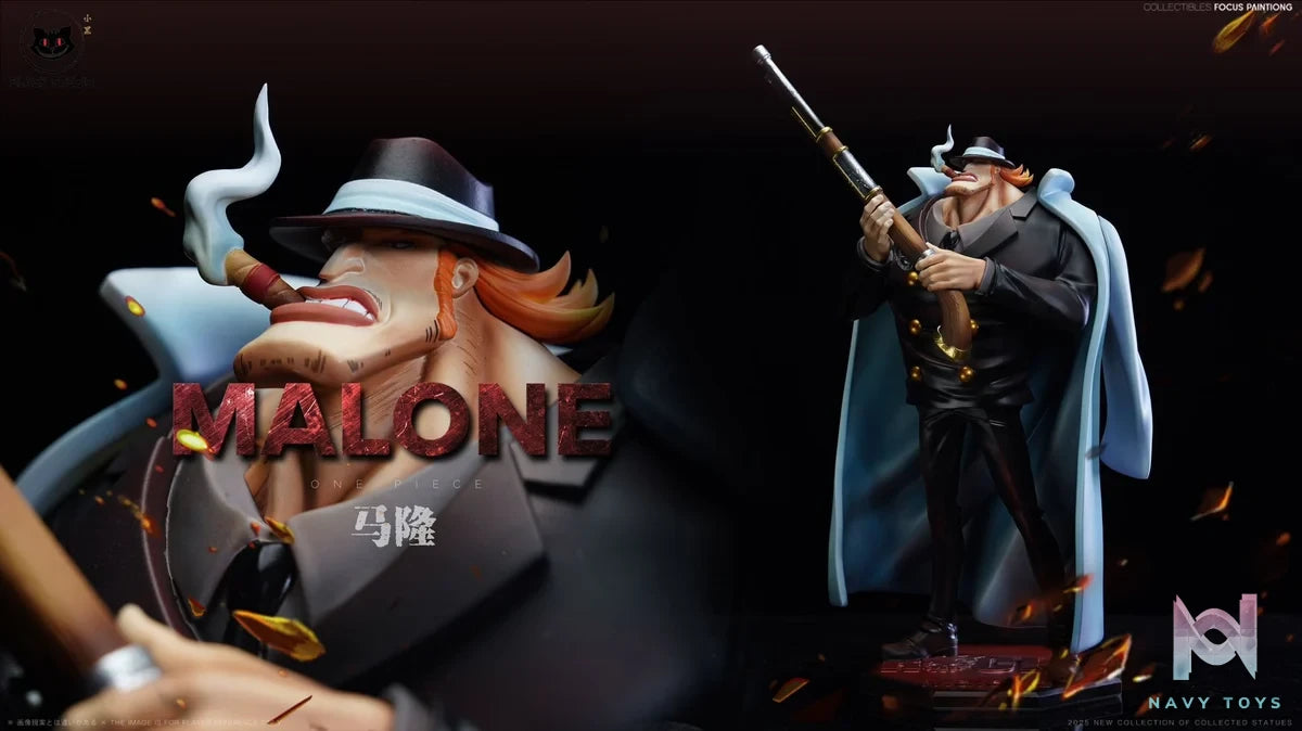 Marlon resin statue black studio anime figure