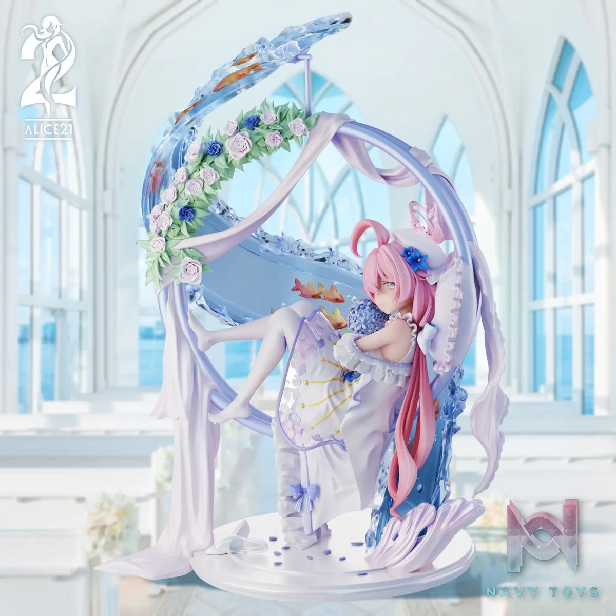 Alice21 Studio – Blue Archive White Wedding Dress #2 Takanashi Hoshino