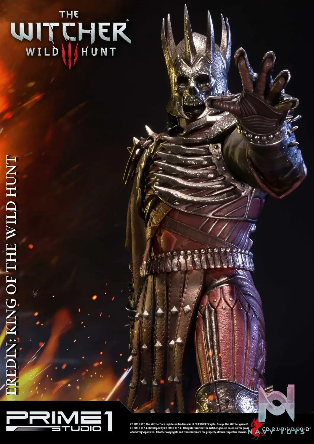 Prime 1 Studio – Premium Masterline The Witcher 3: Wild Hunt Eredin: King of the Wild Hunt PMW3-02 PMW3-02EX (Licensed)
