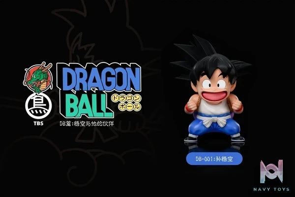 ToyBirds Studio - Dragon Ball Goku Partner DB - 001 Son Goku resin statue Navy Toys anime figure