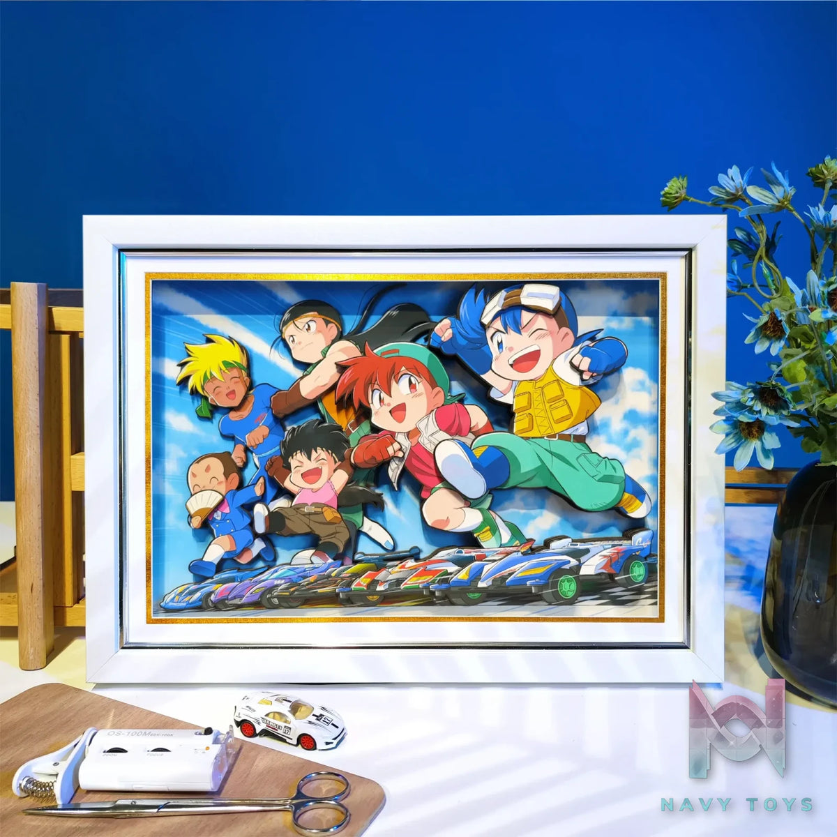 Yu Zhi Jiang Studio – Multiple Characters Series #2 3D Decorative Painting Bakusou Kyoudai Let’s & Go!!