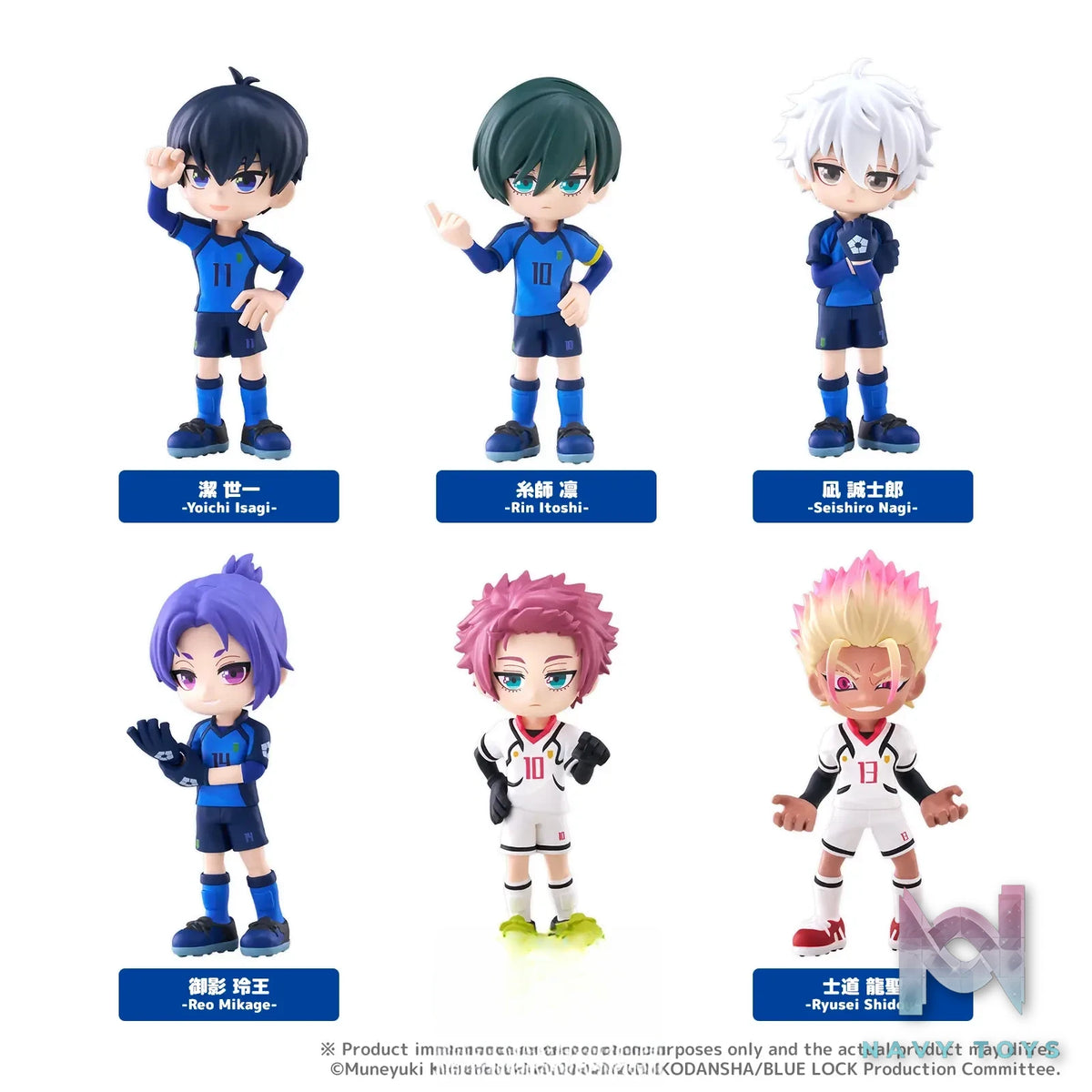 Bushiroad Creative – PalVerse Blue Lock Vol. 2 Set Of 6 (Licensed)