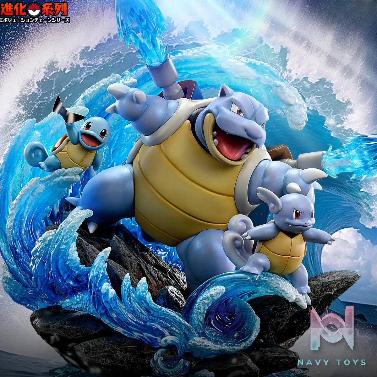 Monster Studio – Pokémon Blastoise evolution group