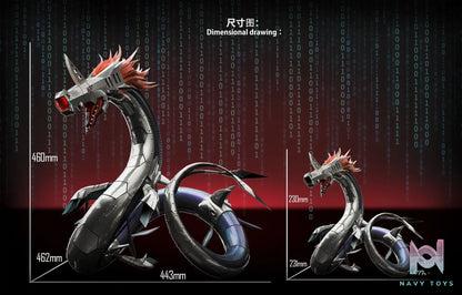Mine Studio – Digimon 4 King Series Metal Seadramon & Chaos Seadramon
