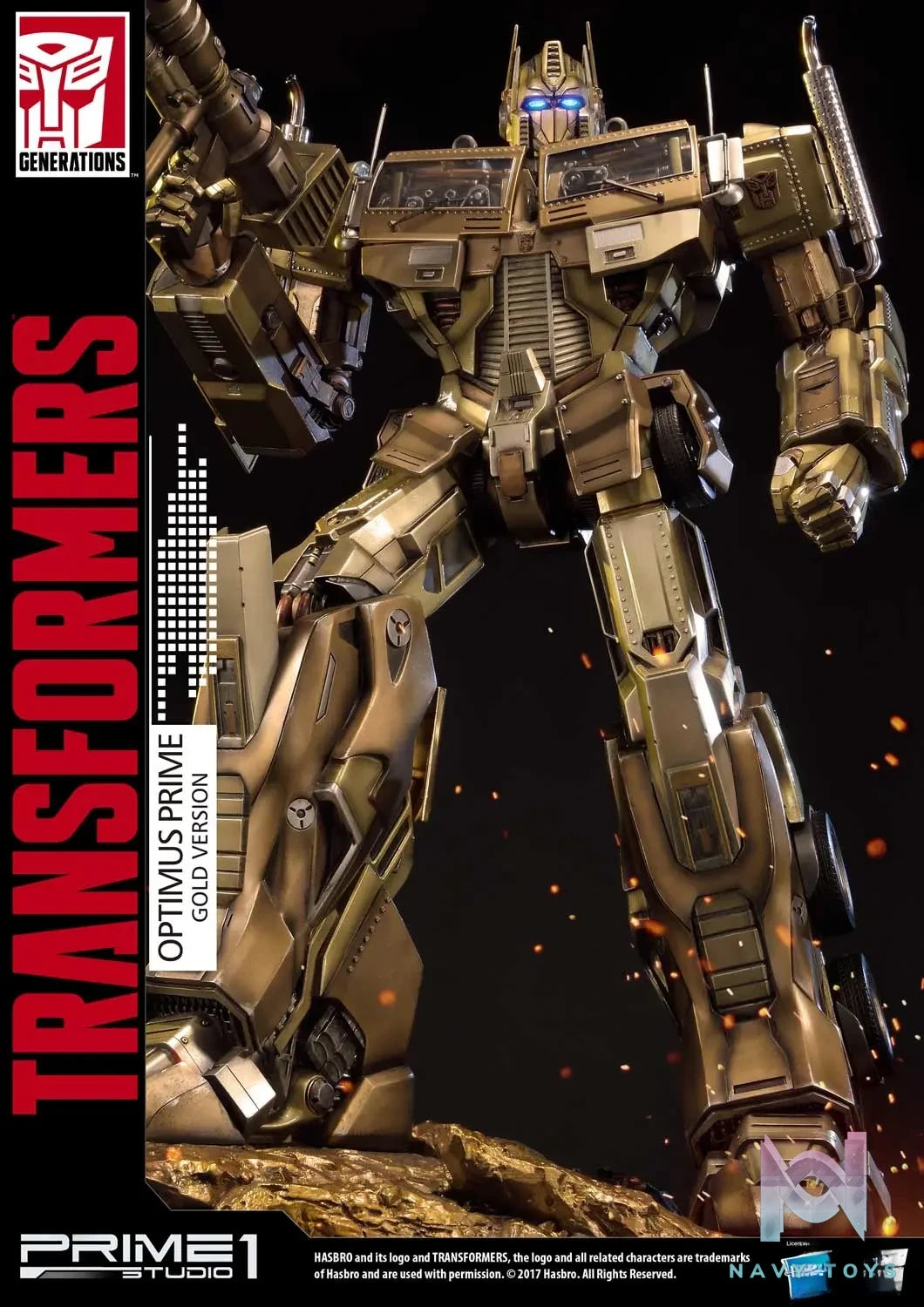 Prime 1 Studio – Premium Masterline Transformers: Generation 1 Optimus Prime PMTF-01 PMTF-01EX PMTF-01AG PMTF-01GL(Licensed)