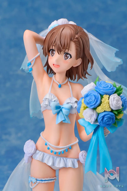 A DIMENSION – A Certain Scientific Railgun T Mikoto Misaka Swimsuit Wedding Ver. (Licensed)