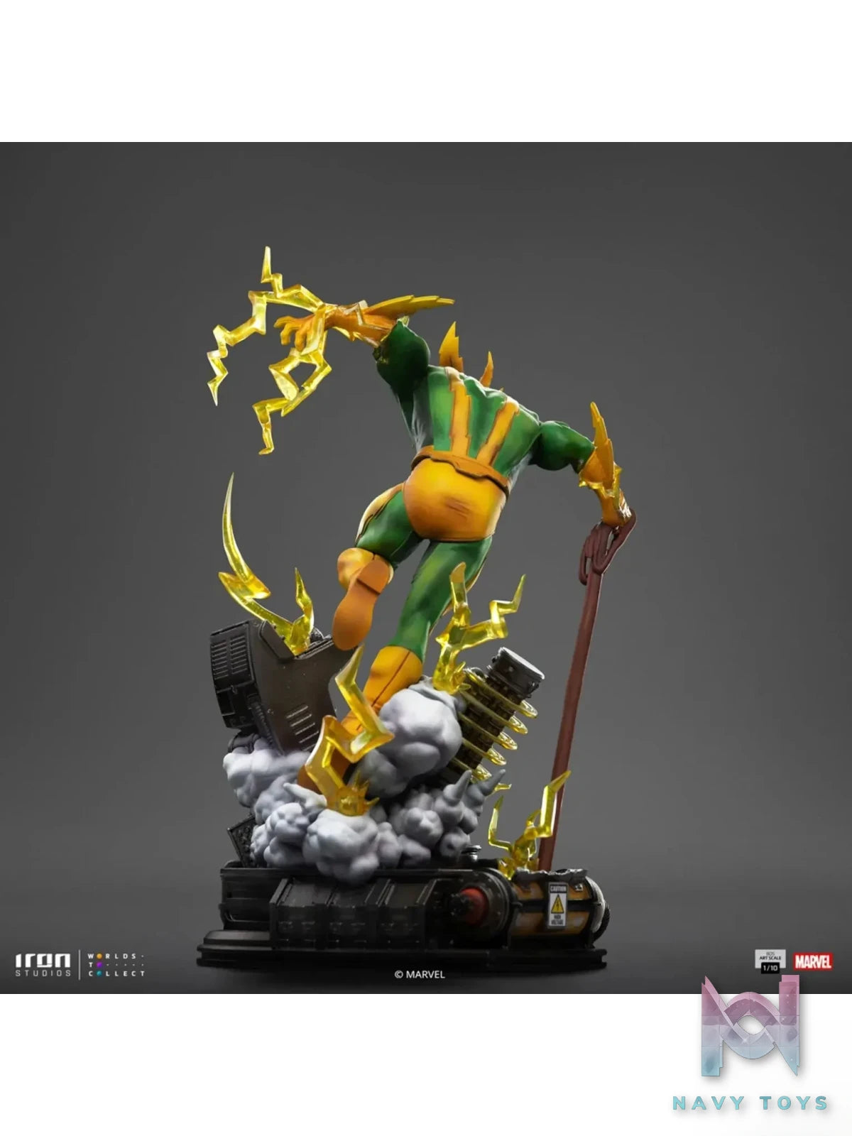 Iron Studios – Electro Statue Spider-Man vs Villains Diorama BDS Art Scale MARCAS123425-10 (Licensed)