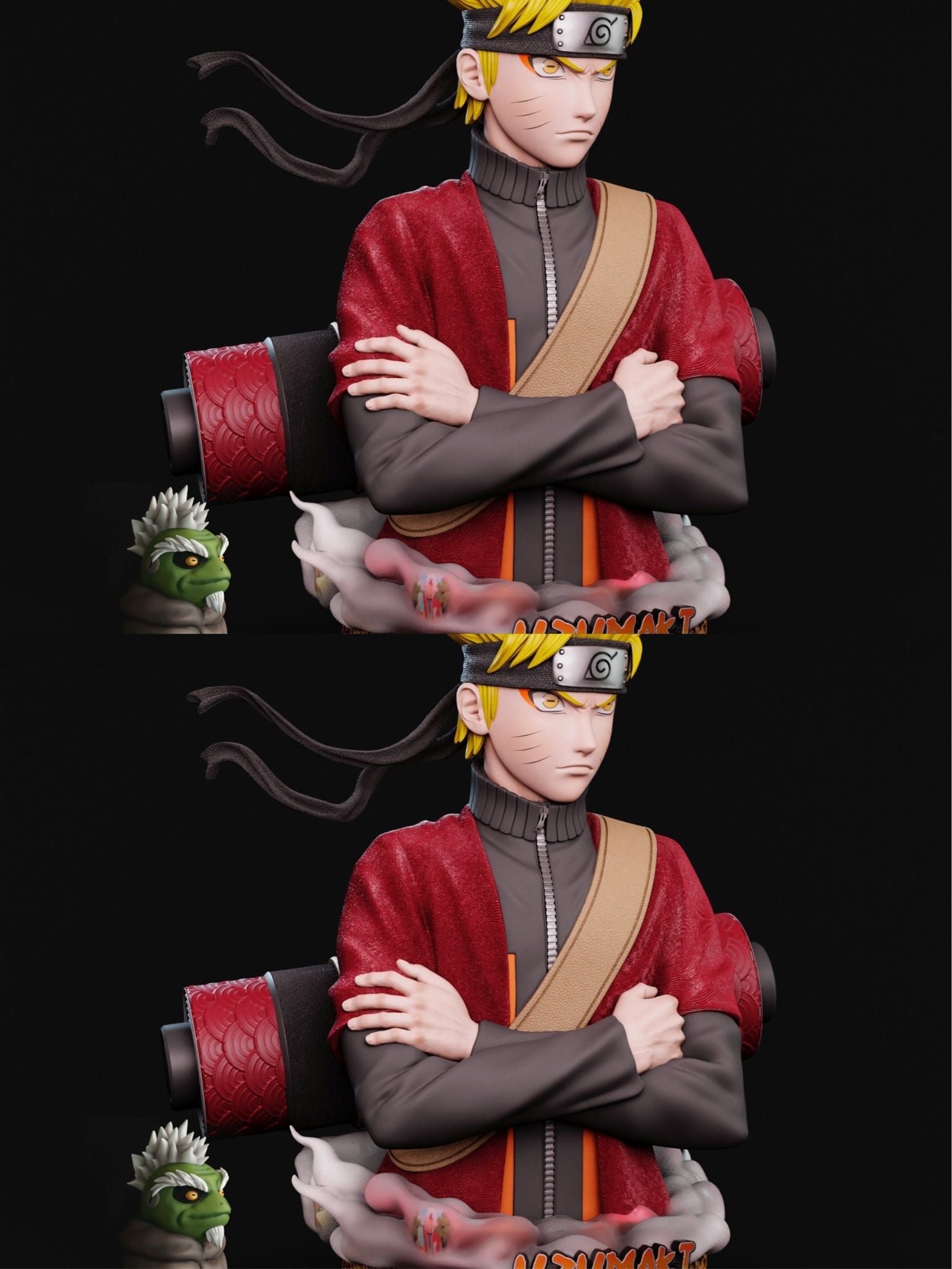 Bust Uzumaki Naruto Life Size - Naruto - PowerClub Studio x RCS resin statue PowerClub Studio x RCS Studio anime figure