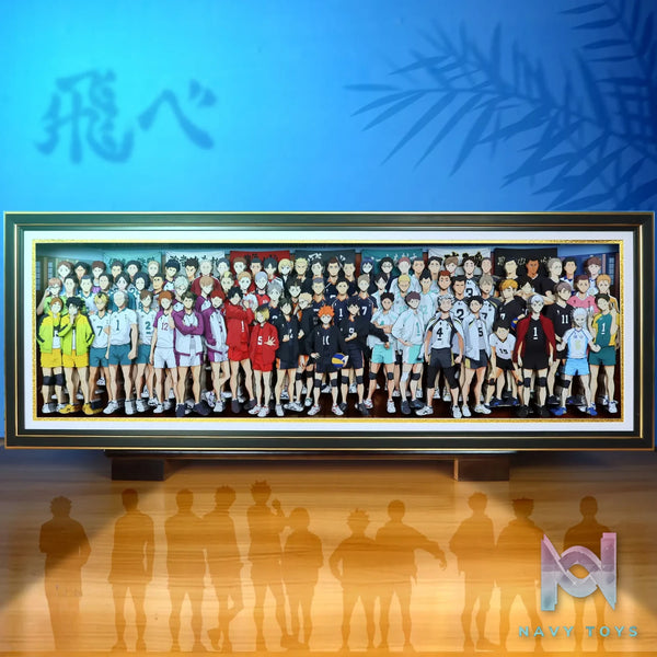KALA HOME Studio – Haikyu!! Multiple Characters #03 3D Decorative Painting Haikyu!!