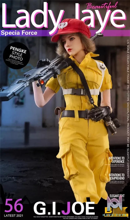 BBK Studio – Original 1/6 BBK012 GIJOE Jay Female Soldier Action Figure