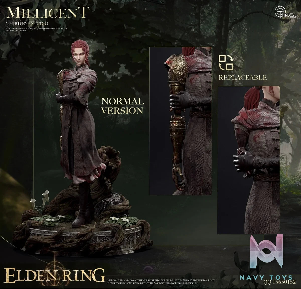 Millicent - Elden Ring - Third Eye Studio resin statue Third Eye Studio anime figure