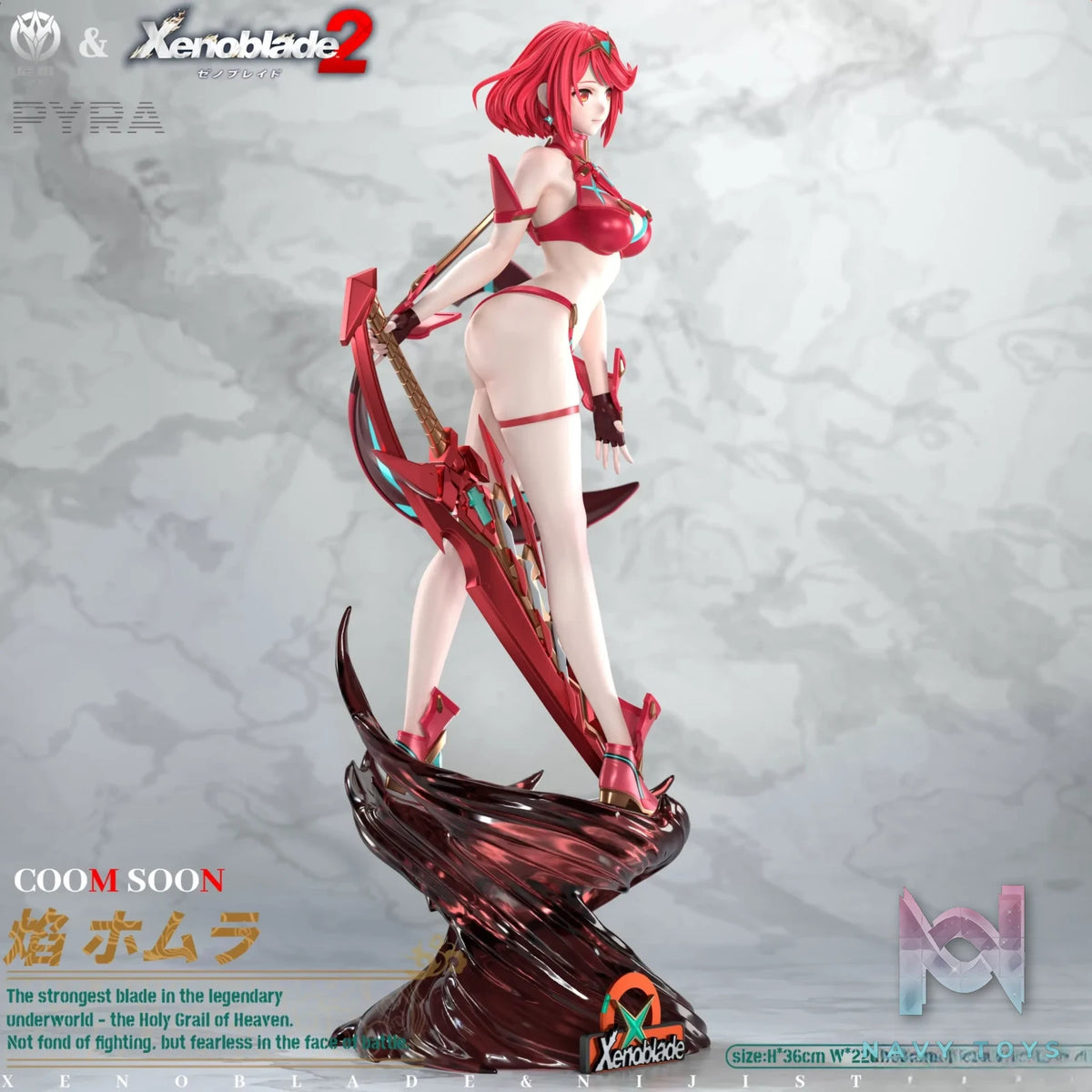 Ni Ji Studio – Xenoblade Chronicles 2 Female Character Statue Series #2 Pyra
