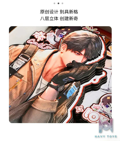 Yu Zhi Jiang Studio – Love and Deepspace Multiple Characters 3D Decorative Painting Love and Deepspace