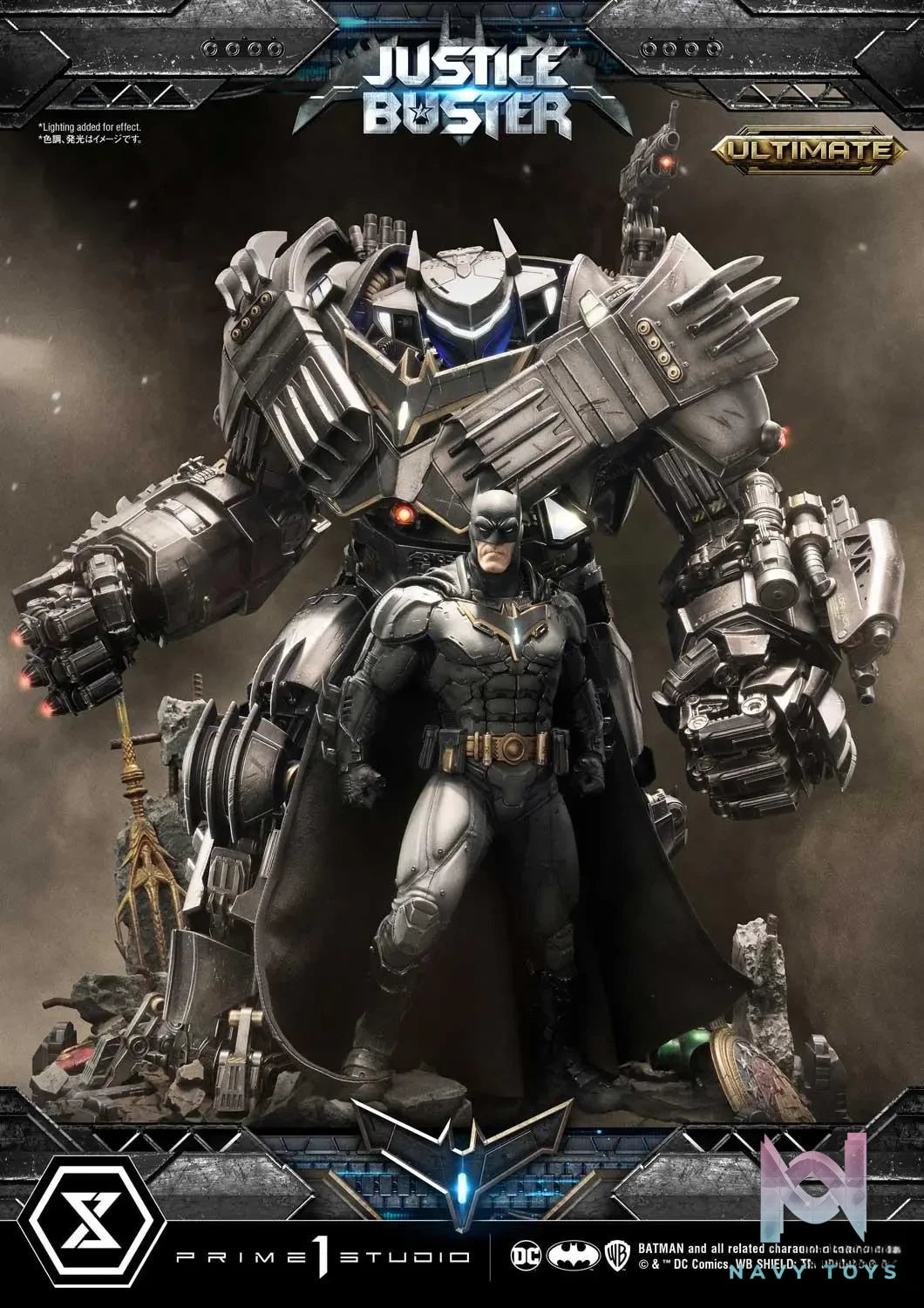 Prime 1 Studio – DC Justice League (Comics) Justice Buster UMMDC-03 & UMMDC-03UTS (Licensed)