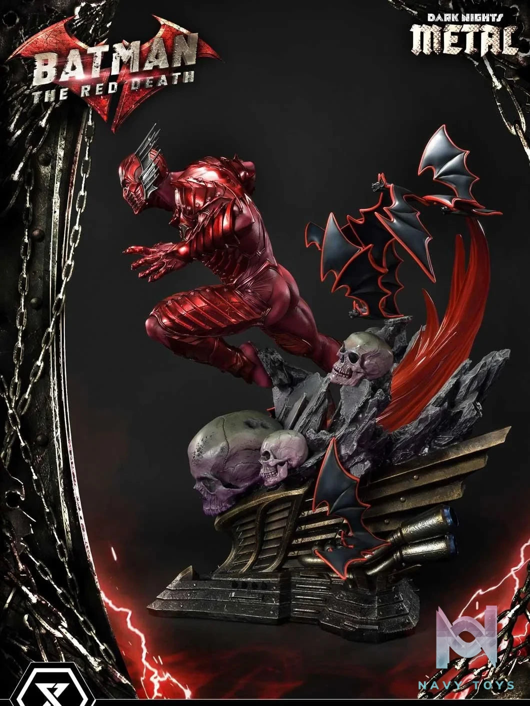 The Red Death - Dark Nights: Metal - Prime 1 Studio (MMDCMT - 07; MMDCMT - 07LM) resin statue Prime 1 Studio anime figure