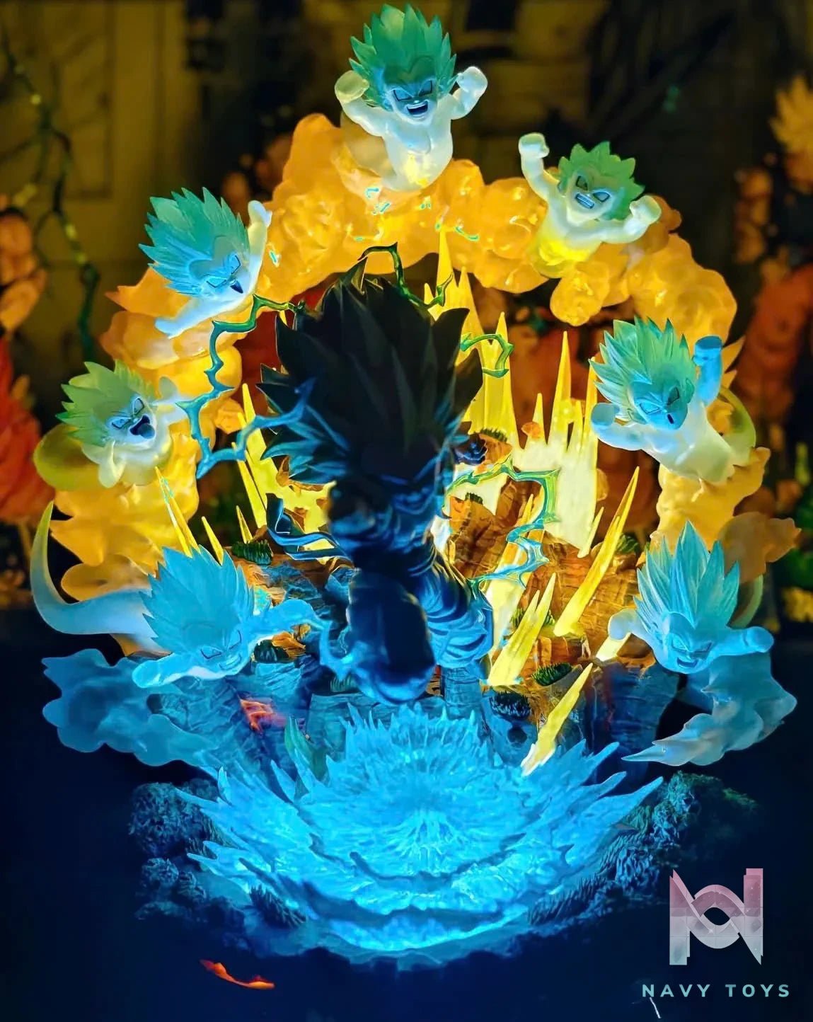 Gotenks Super Saiyan 3 Resin Recast Statue - Dragon Ball - 49 Studio resin statue Recast anime figure