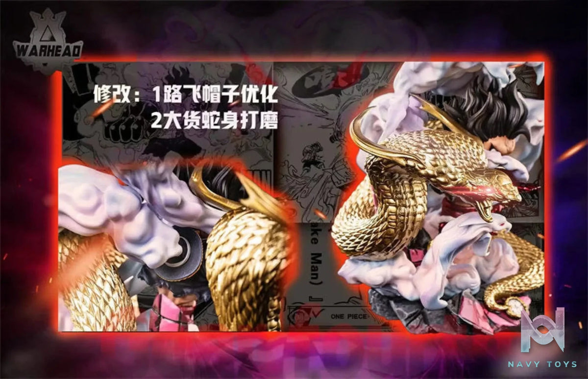 Warhead Studios – Luffy Gear Fourth Snakeman