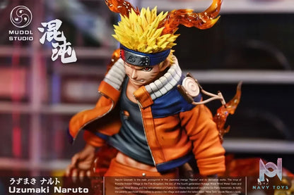 MUDDL Studio - Naruto Final Valley Battle Naruto Uzumaki resin statue Navy Toys anime figure