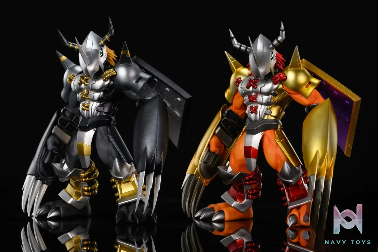 League Studio – Digimon War Greymon & Black War Greymon