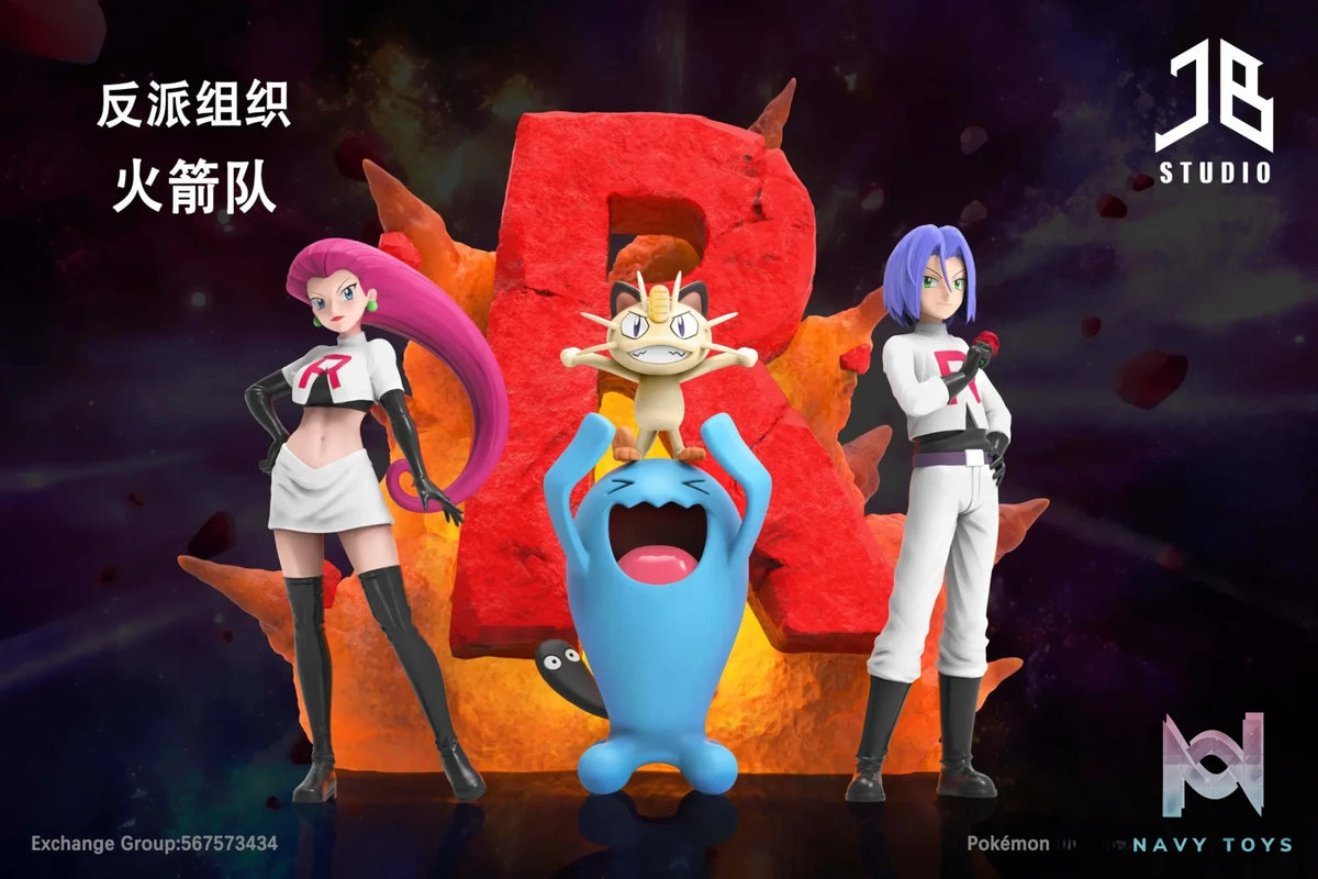 JB Studio – Pokémon Character Series Villain Team Rocket Duo & DLC
